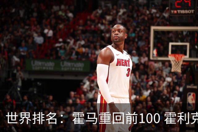 世界排名：霍马重回前100 霍利克夺冠进前150